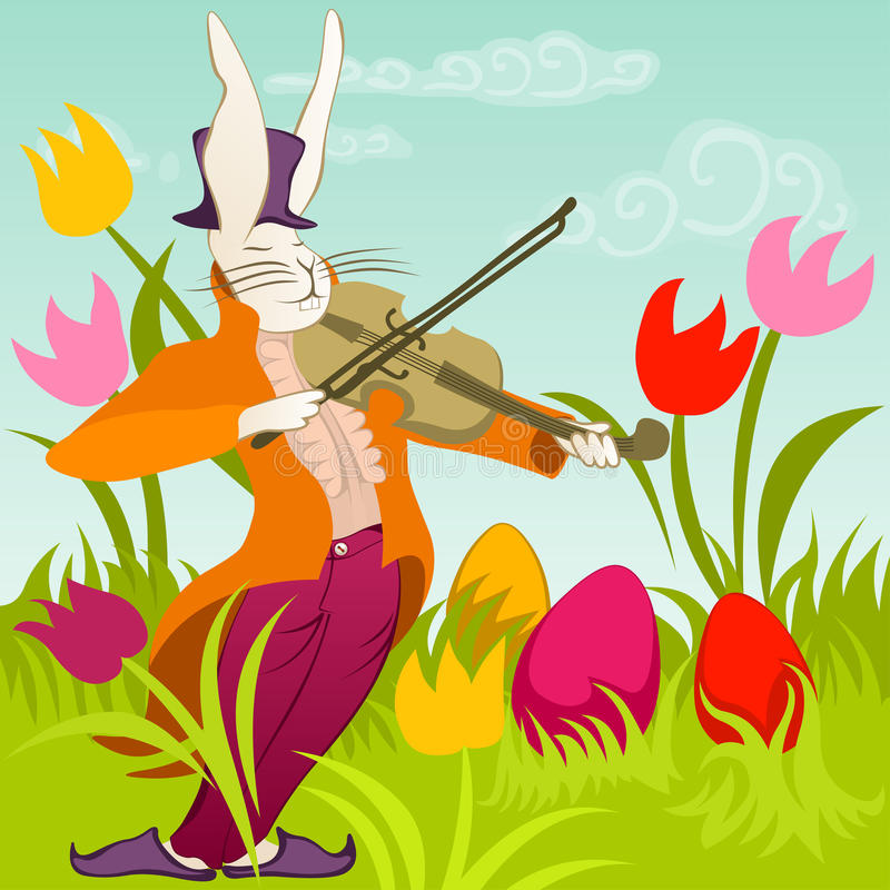 easter-bunny-violin