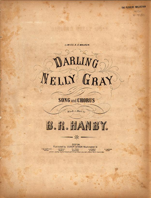 Darling Nelly Gray art